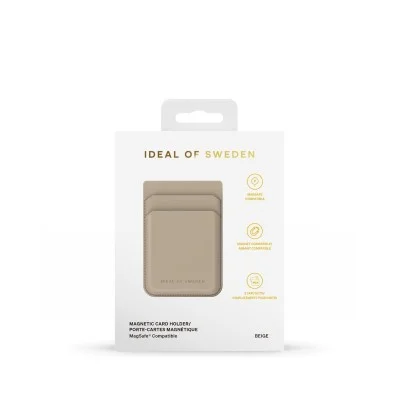 Ideal of Sweden Card Holder Magsafe Beige